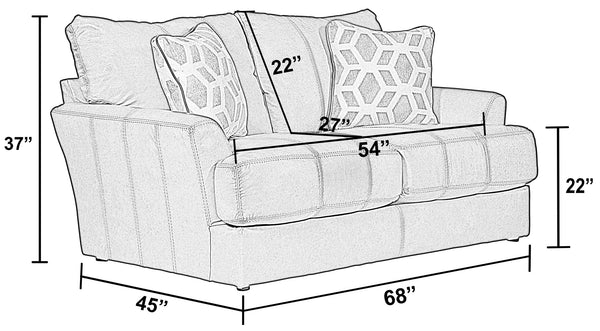Prato - Loveseat