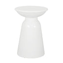 Outdoor Modern Metal End Large Table