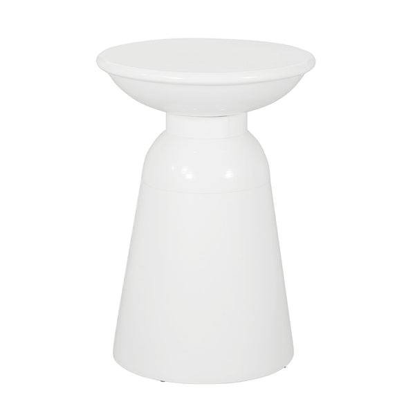 Outdoor Modern Metal End Large Table