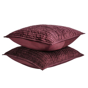 Bari - Velvet Sham - Port