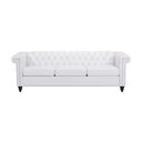 Chesterfield Style 3 Seater Sofa With Deep Button Tufting