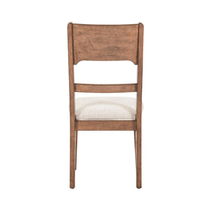 Harmony - Panel Back Side Chair - Brownstone