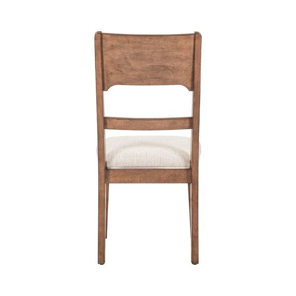 Harmony - Panel Back Side Chair - Brownstone