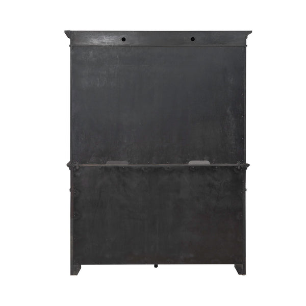 Paradise Valley - Hutch & Buffet - Saddle Brown