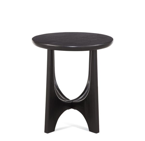 Dunnigan - Round End Table - Black
