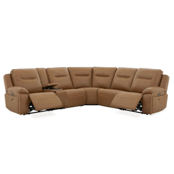Callihan - 6 Piece Sectional - York Butternut