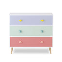 3 Drawer Dresser, Storage Cabinet With Anti Tip Safety