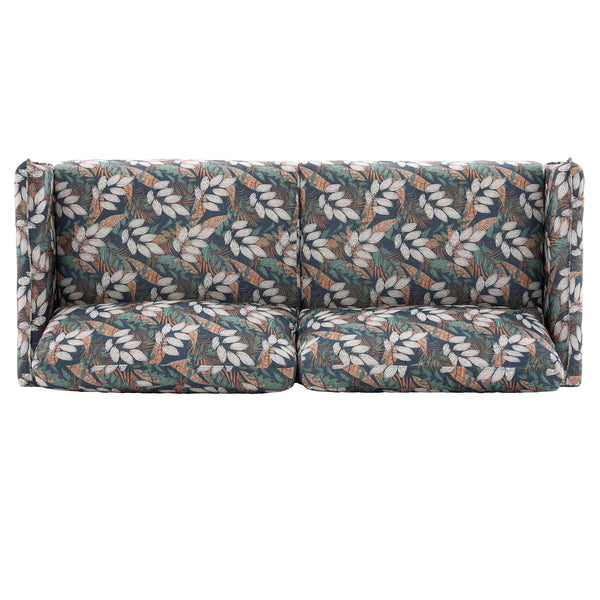 2 Seater Loveseat Sofa With Spacious Seating Area