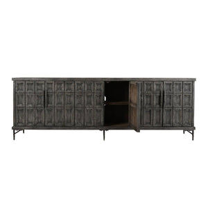 Willmark - 6 Door Iron Leg Sideboard