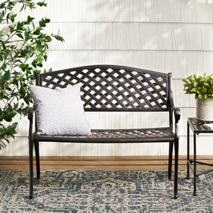 Spencer - Cast Bench - Copper