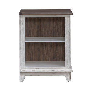 River Place - Right Pier Base - Riverstone White & Tobacco