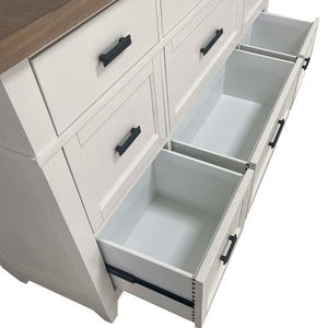 Americana Modern Bedroom - 9 Drawer Dresser