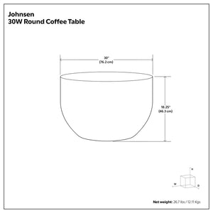 Johnsen - Handcrafted Metal Coffee Table