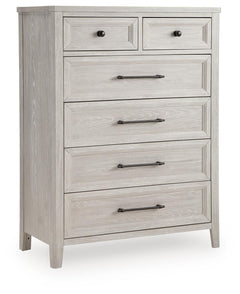 Darbonton - Six Drawer Chest - Dove White