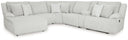 Top Tier - 6 Piece Reclining Sectional