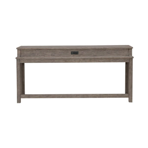Skyview Lodge - Console Bar Table - Cobblestone
