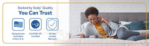 Golden Elegance - Stately Medium Mattress