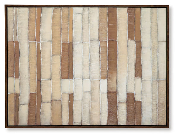Kalanmore - Wall Art - Brown / Tan / White