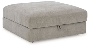 Aslan Court - 7 Pc. - 6-Piece Sectional With Raf Corner Chaise, Ottoman - Pebble