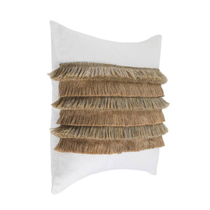 Safi - 22" x 22" Pillow - Ivory / Natural