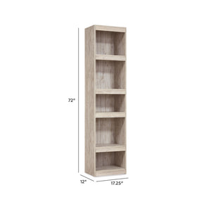 Willowton - Pier - 4 Shelves - Whitewash
