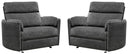 Radius Xl - Extra Wide Power Glider Recliner (Set of 2)