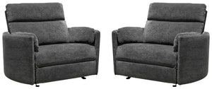Radius Xl - Extra Wide Power Glider Recliner (Set of 2)