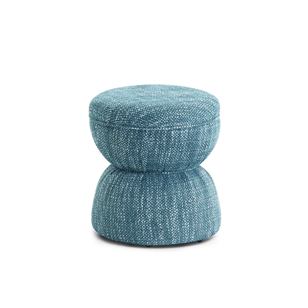 Tomlin - Gaming Ruched Ottoman