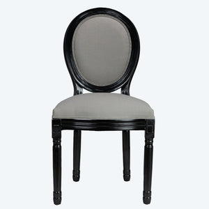 Upholstered & Round Back Dining Chairs (Set of 2)