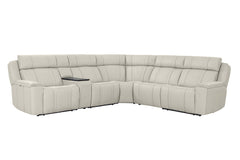 Sausalito - 6 Piece Modular Zero Gravity Power Reclining Sectional With Power Adjustable Headrests