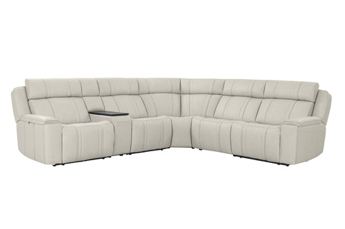 Sausalito - 6 Piece Modular Zero Gravity Power Reclining Sectional With Power Adjustable Headrests