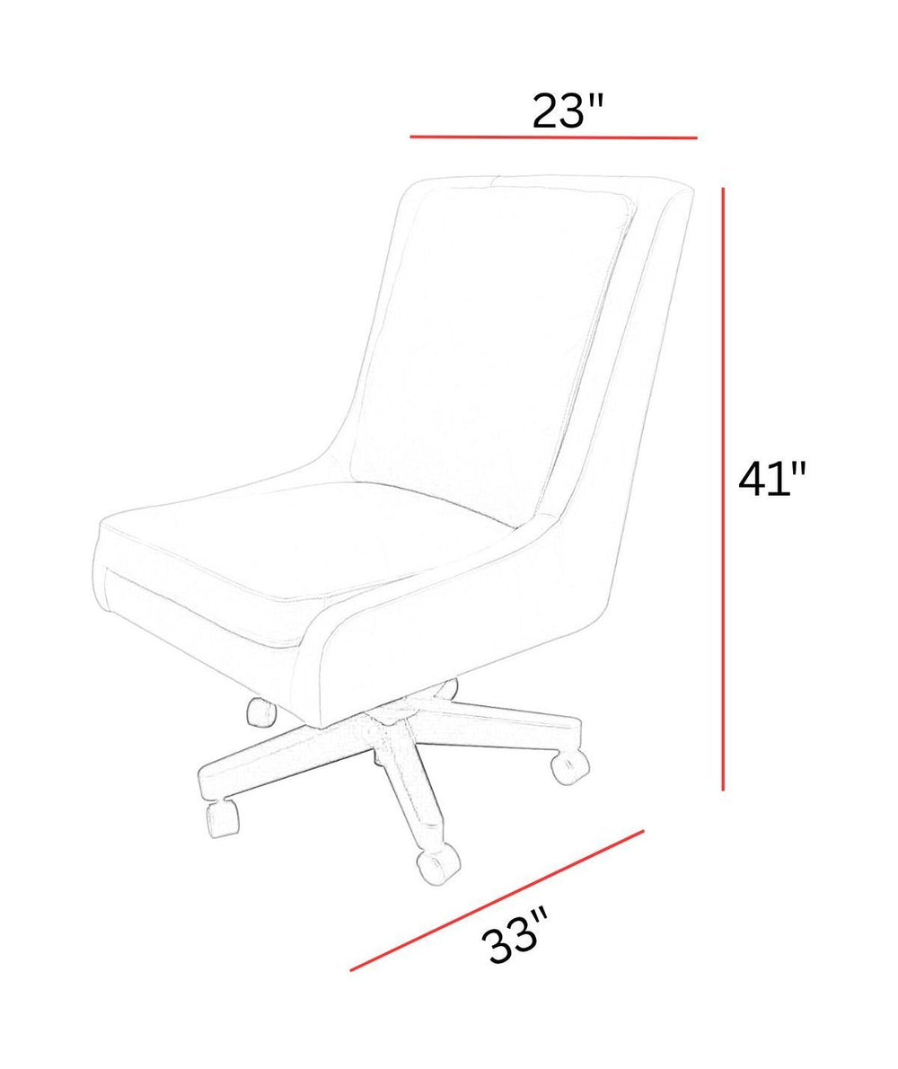 Dc#131 - Desk Chair - Lotus Cream
