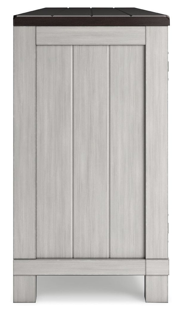 Darborn - 88" TV Stand With Electric Infrared Fireplace Insert - Gray / Brown