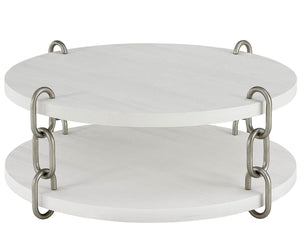 Oasis - Shoreline Cocktail Table - White