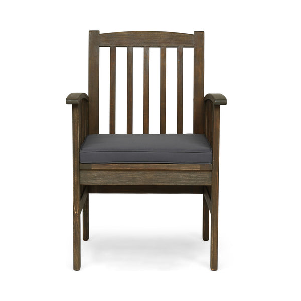 Casa - Acacia Dining Chair Set With Cushions,