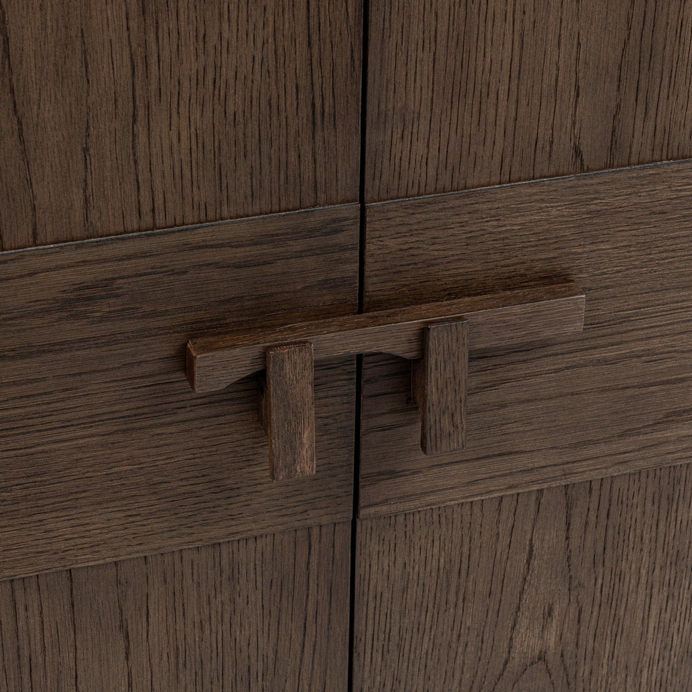 Oakridge - 4 Door Cabinet - Havana Brown