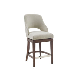 Counter Stool With Swivel Seat - Cream