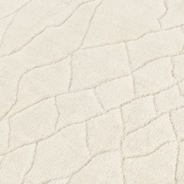 Renewed - 2' x 3' Lucerne Wool Area Rug - Ivory