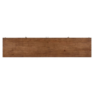 Shaker Lakes - 82" TV Console - Harvest Brown