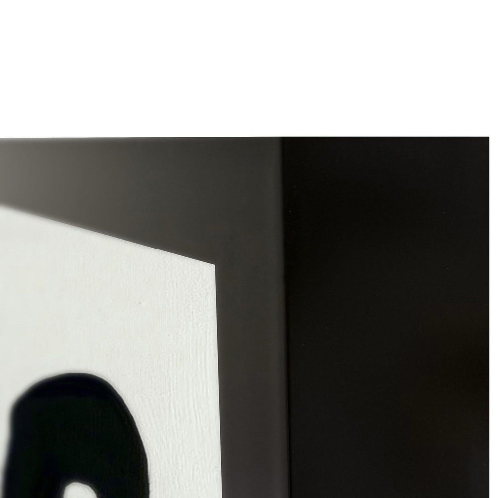 Mono - 48" x 72" Painting By Buddy Whitlock - Black / White