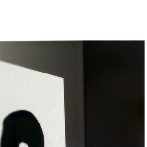 Mono - 48" x 72" Painting By Buddy Whitlock - Black / White