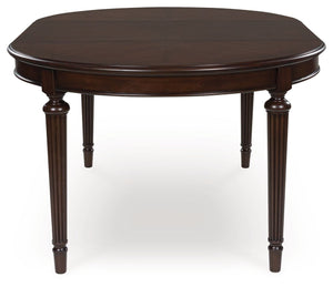 Lavinton - Oval Dining Room Extension Table - Brown