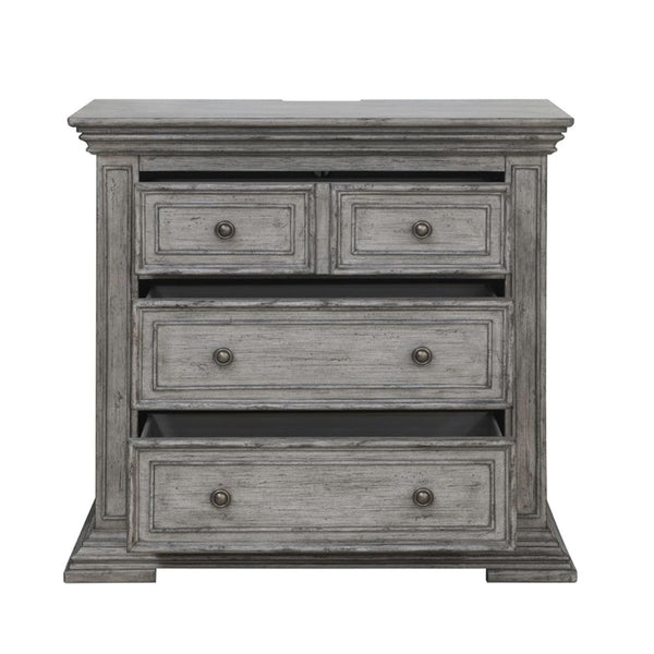 Big Valley - Bedside Chest With Charging Station