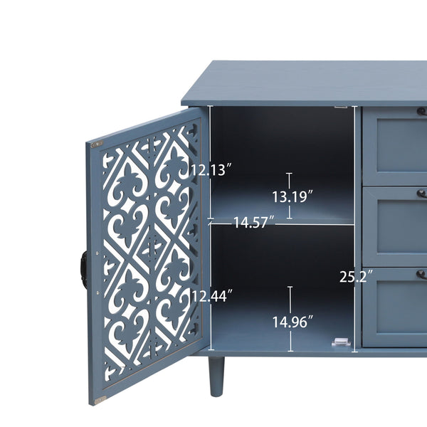 2 Door 3 Drawer Cabinet