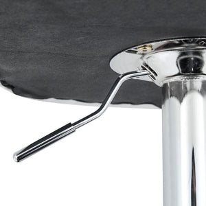 Adjustable Swivel Bar Chair With Ergonomic High Back Design