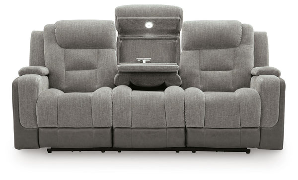 Mixed Motion - Power Reclining Sofa With Adjustable Headrest