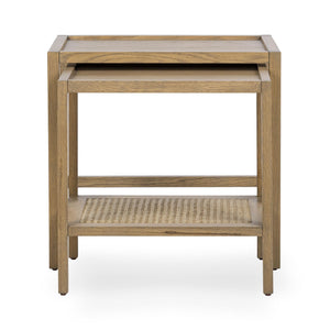 Devin - Solid Wood Nesting Accent Tables