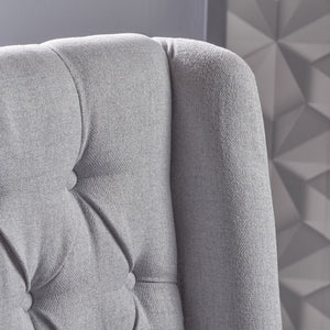 Sophisticated Tufted Dining Chair With High Back Design