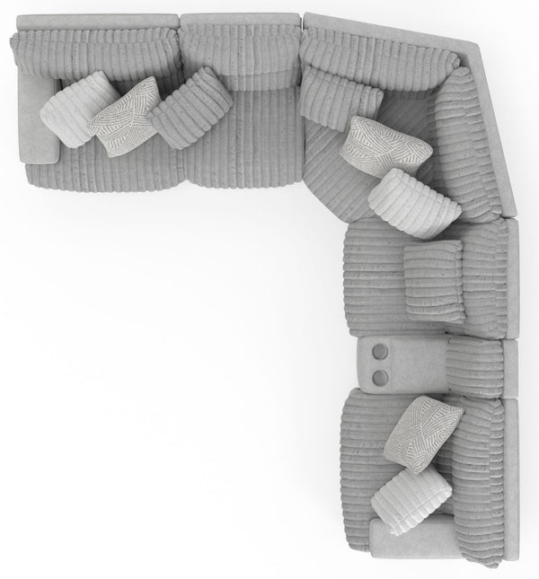 Abraxas - 6 Piece Reclining Sectional