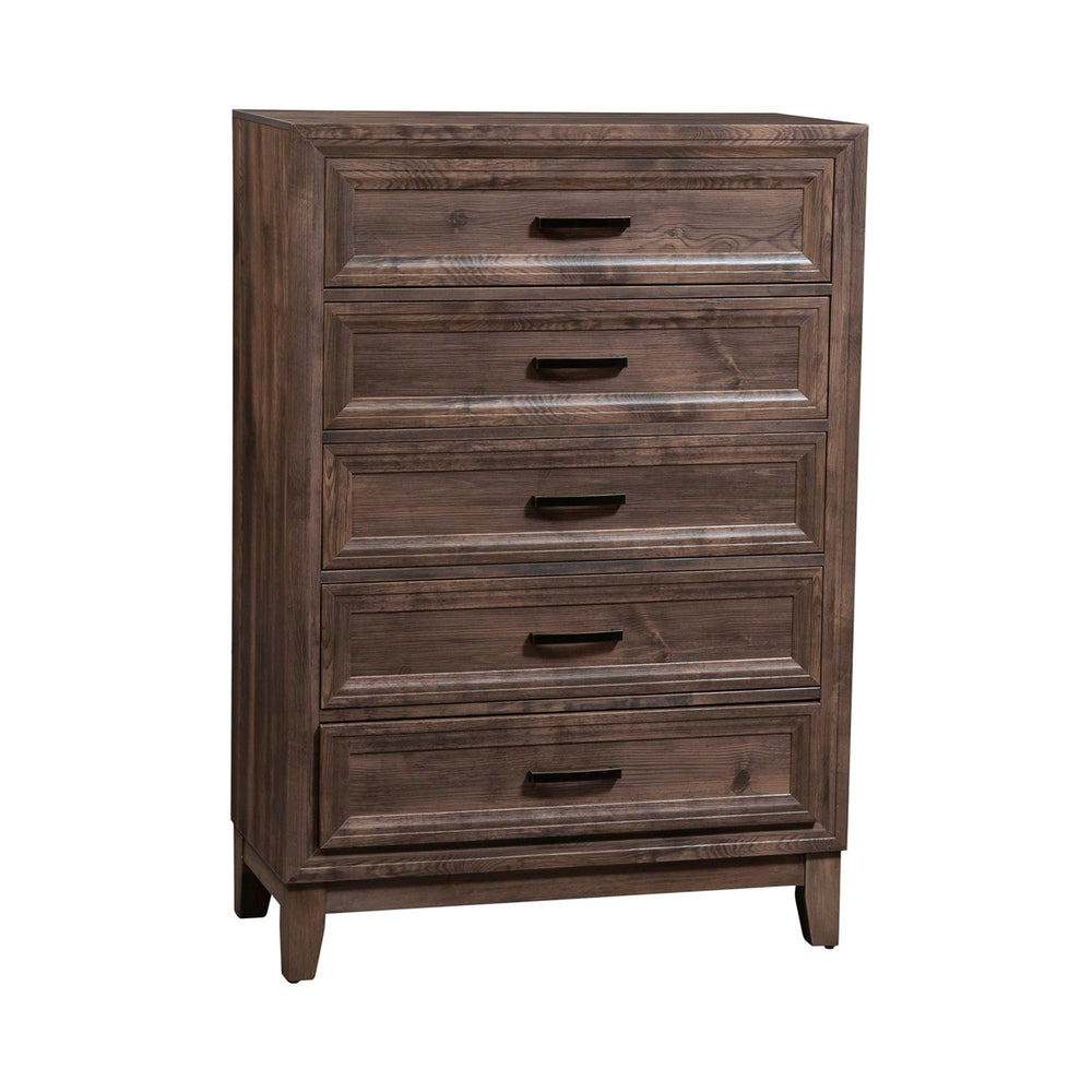 Ridgecrest - 5 Drawer Chest - Cobblestone